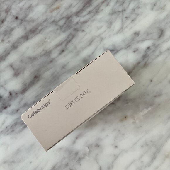 ☕ Celebritips Coffee Date Short Almond Shaped Press-On Nails - Picture 5 of 6